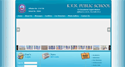 Desktop Screenshot of kvnpublicschool.com